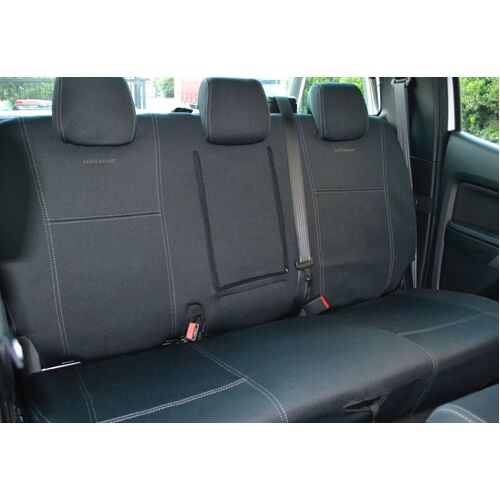 Ford Ranger PX (07/2011-07/2015) Dual Cab Ute Wetseat Neoprene Seat Covers (2nd row)