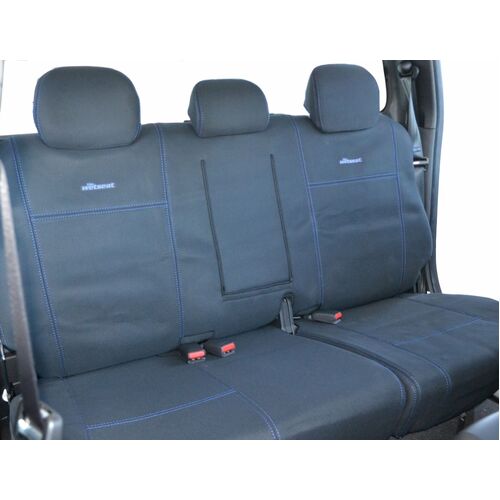 Isuzu DMAX Gen 1 (10/2008-06/2012) Dual Cab Ute Wetseat Neoprene Seat Covers (2nd row)