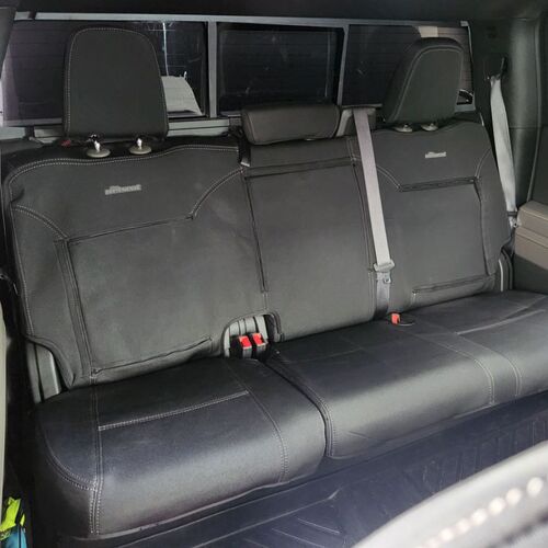 Chevrolet Silverado T1 Series (09/2022-Current) 1500 ZR2 Dual Cab Ute Wetseat Seat Covers (2nd row)