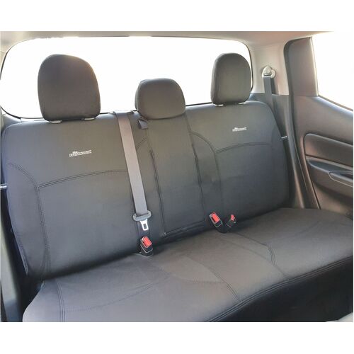 Mitsubishi Triton MR (11/2018-12/2023) GLX/GLX ADAS Dual Cab Ute Wetseat Seat Covers (2nd row)