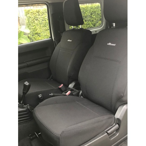 BUNDLE SUZUKI JIMNY GJ Series (12/2018-Current) 5 Door Wagon in Black Neoprene with Black Stitching