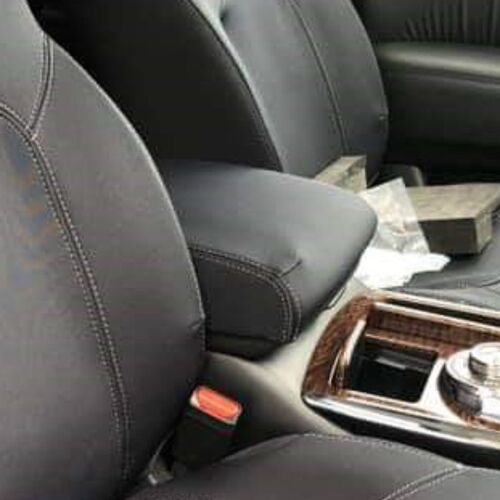 Nissan Patrol Y62 (12/2012-Current) Ti-L Wagon Wetseat Seat Covers (Console Lid Cover)
