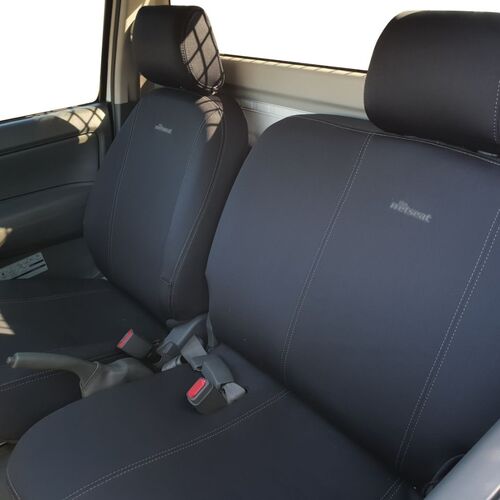 Toyota Landcruiser 79 Series (10/1999-06/2016) (Bucket and 3/4 Bench Seats) Single Cab Ute Wetseat Neoprene Seat Covers (Front)